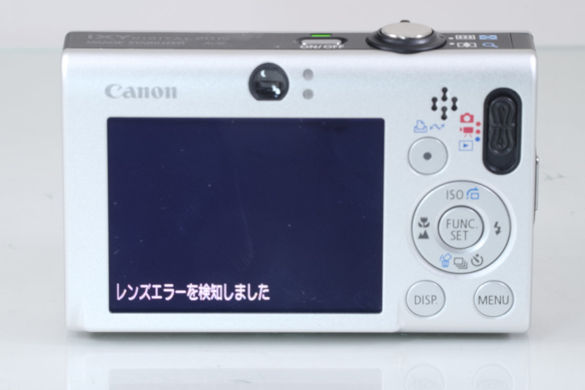 故障品 難あり CANON IXY DIGITAL 20 IS Canon IXY DIGITAL 20 IS 中古｜東京中古カメラ