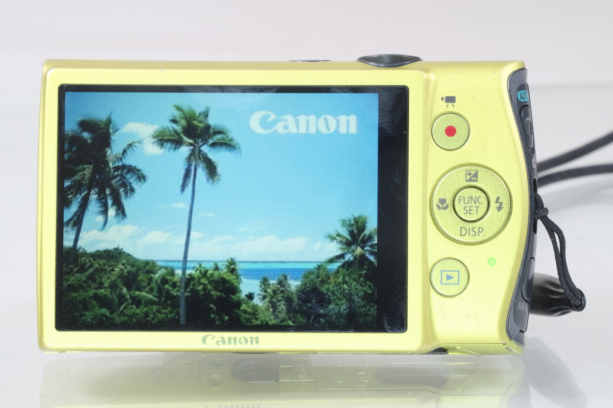 Canon IXY 600F（イエロー）