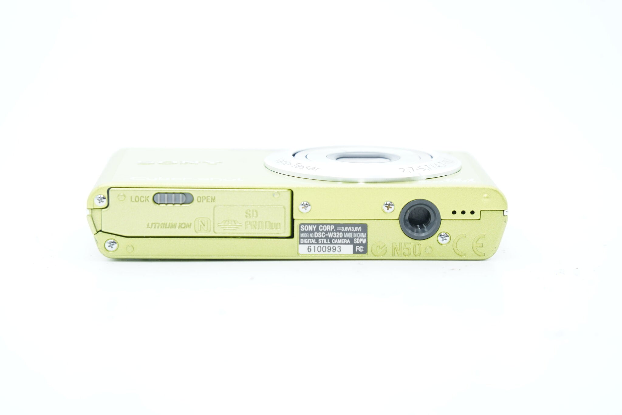 SONY Cyber-shot DSC-W320 グリーン（付属：バッテリー・充電器）