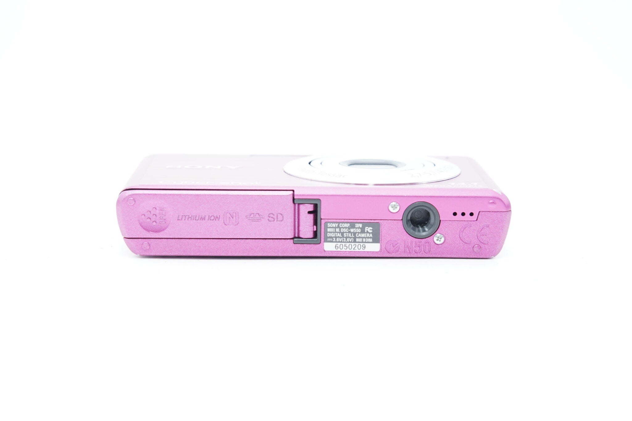SONY Cyber-shot DSC-W550 ﾋﾟﾝｸ バッテリー 充電器付属