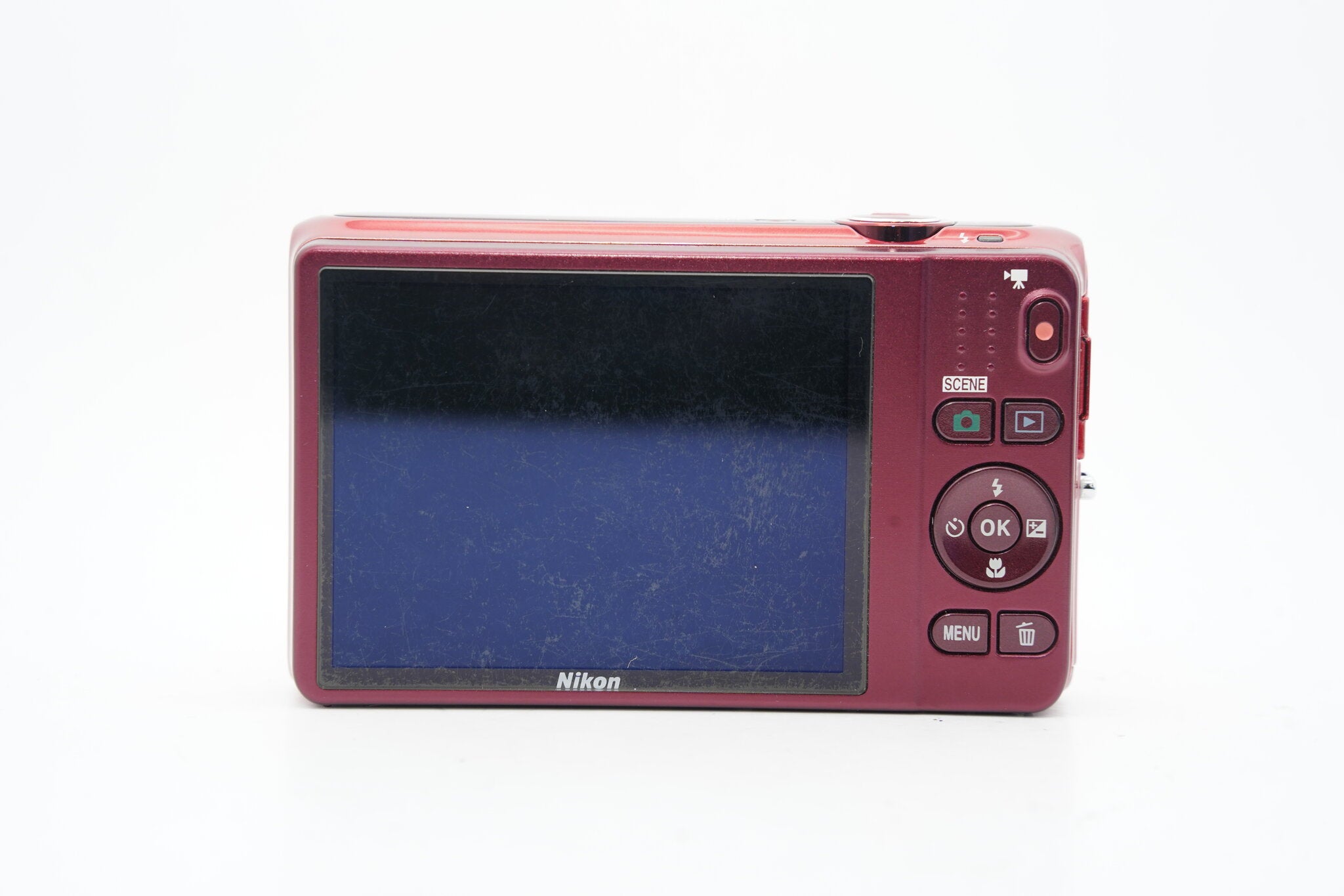 Nikon COOLPIX S6500 ﾚｯﾄﾞ バッテリー 充電器付属