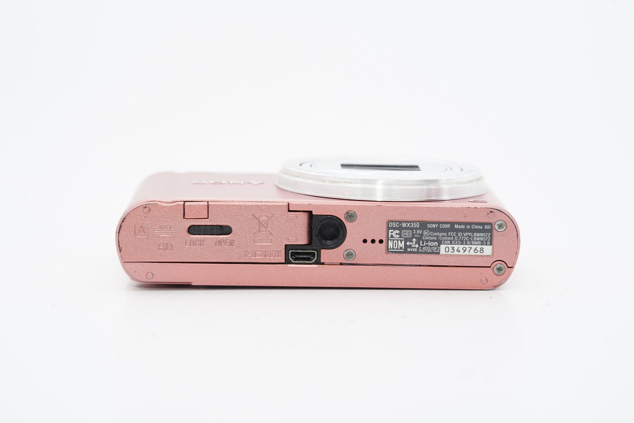 SONY Cyber-shot DSC-WX350 ピンク 充電器 バッテリー 付属