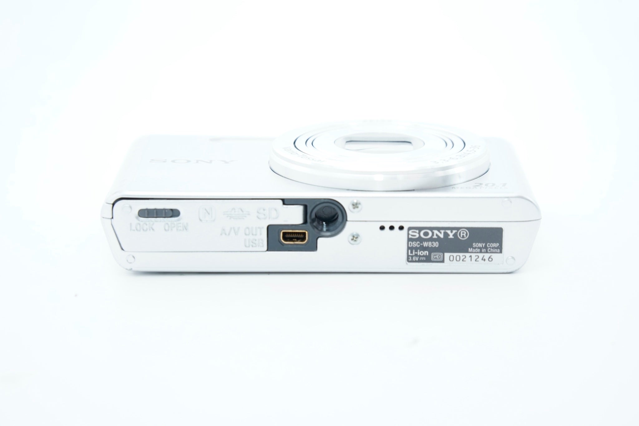 SONY Cyber-shot DSC-W830 ｼﾙﾊﾞｰ バッテリー 充電器付属 #3575 - 4
