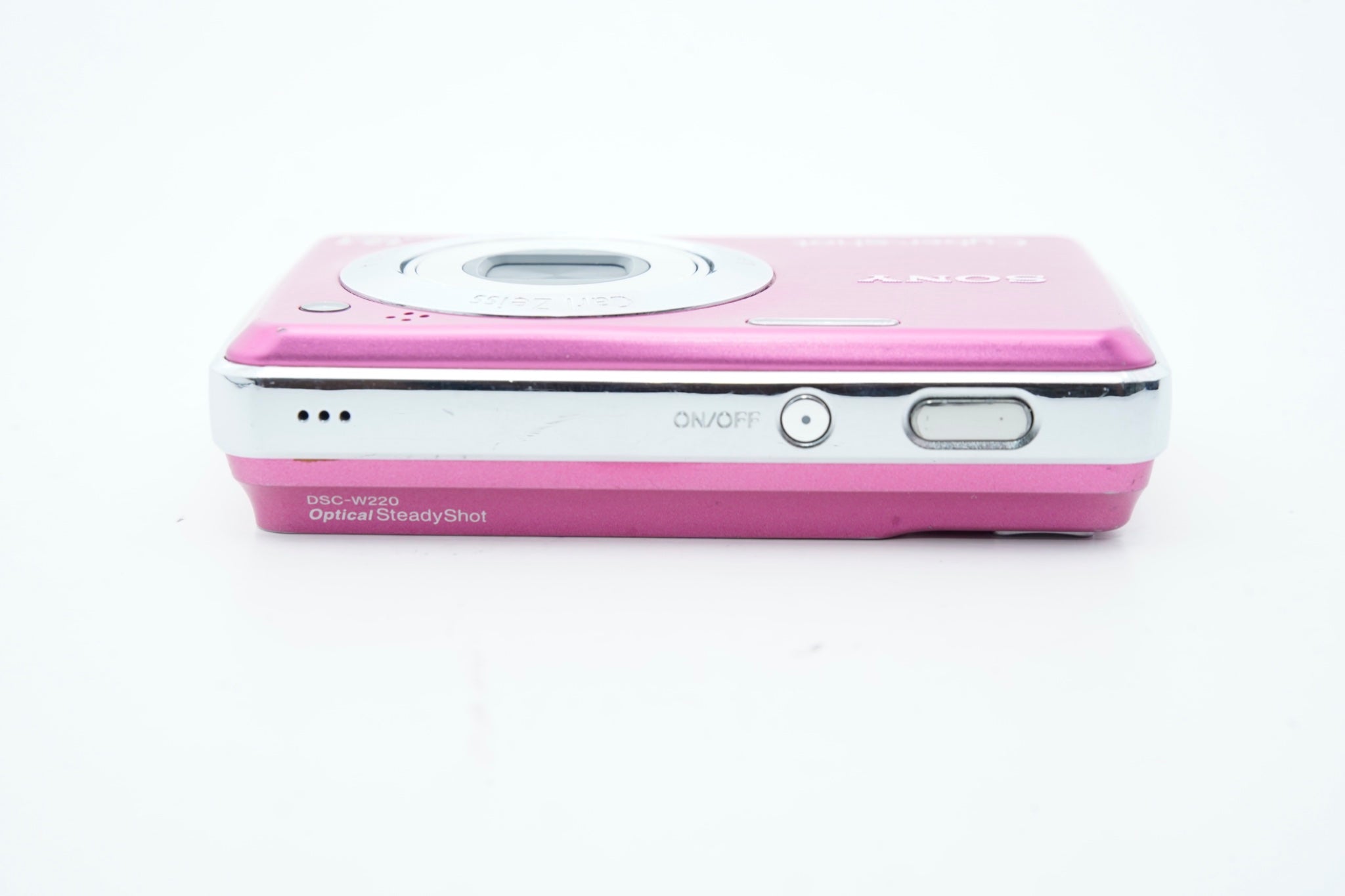 SONY Cyber-shot DSC-W220 ﾋﾟﾝｸ バッテリー 充電器付属#3588 - 3