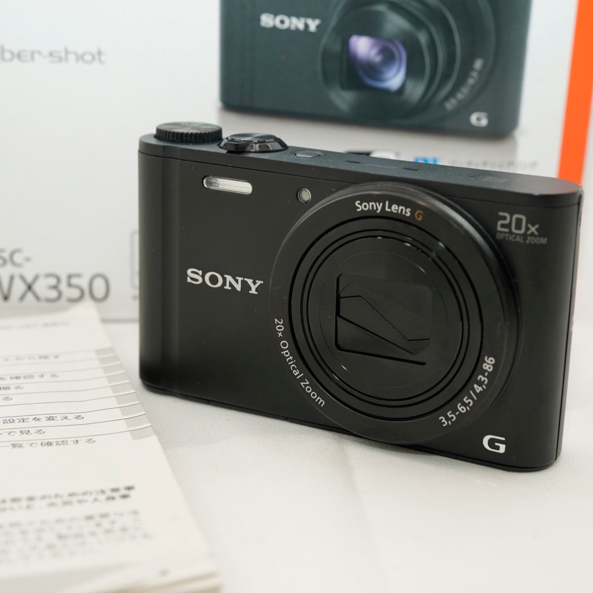 SONY Cyber-shot DSC-WX350 ブラック 箱付属