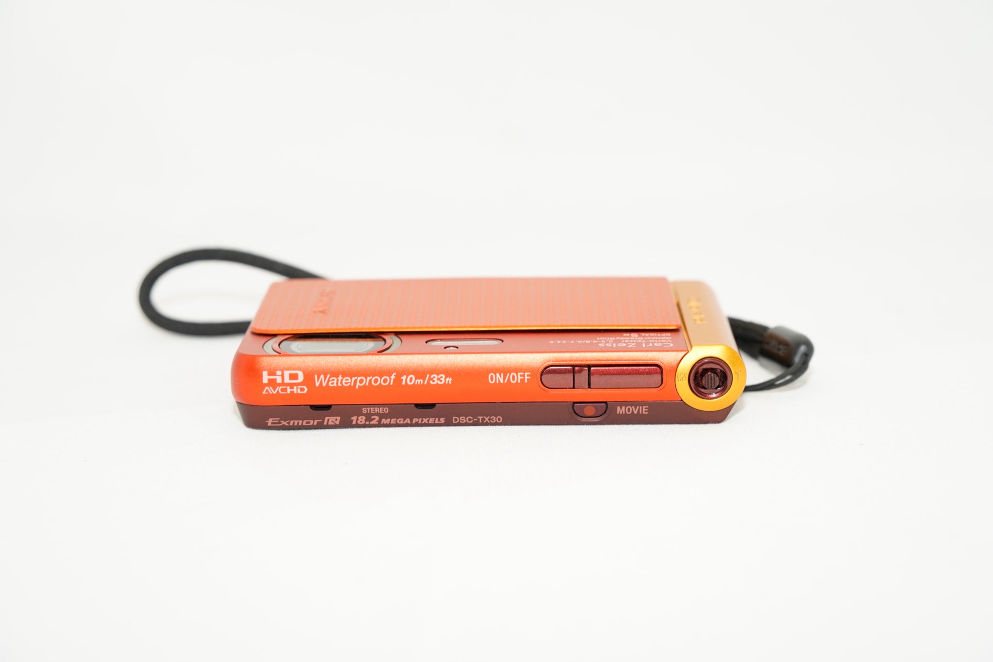 SONY Cyber-shot DSC-TX30 オレンジ バッテリー付属