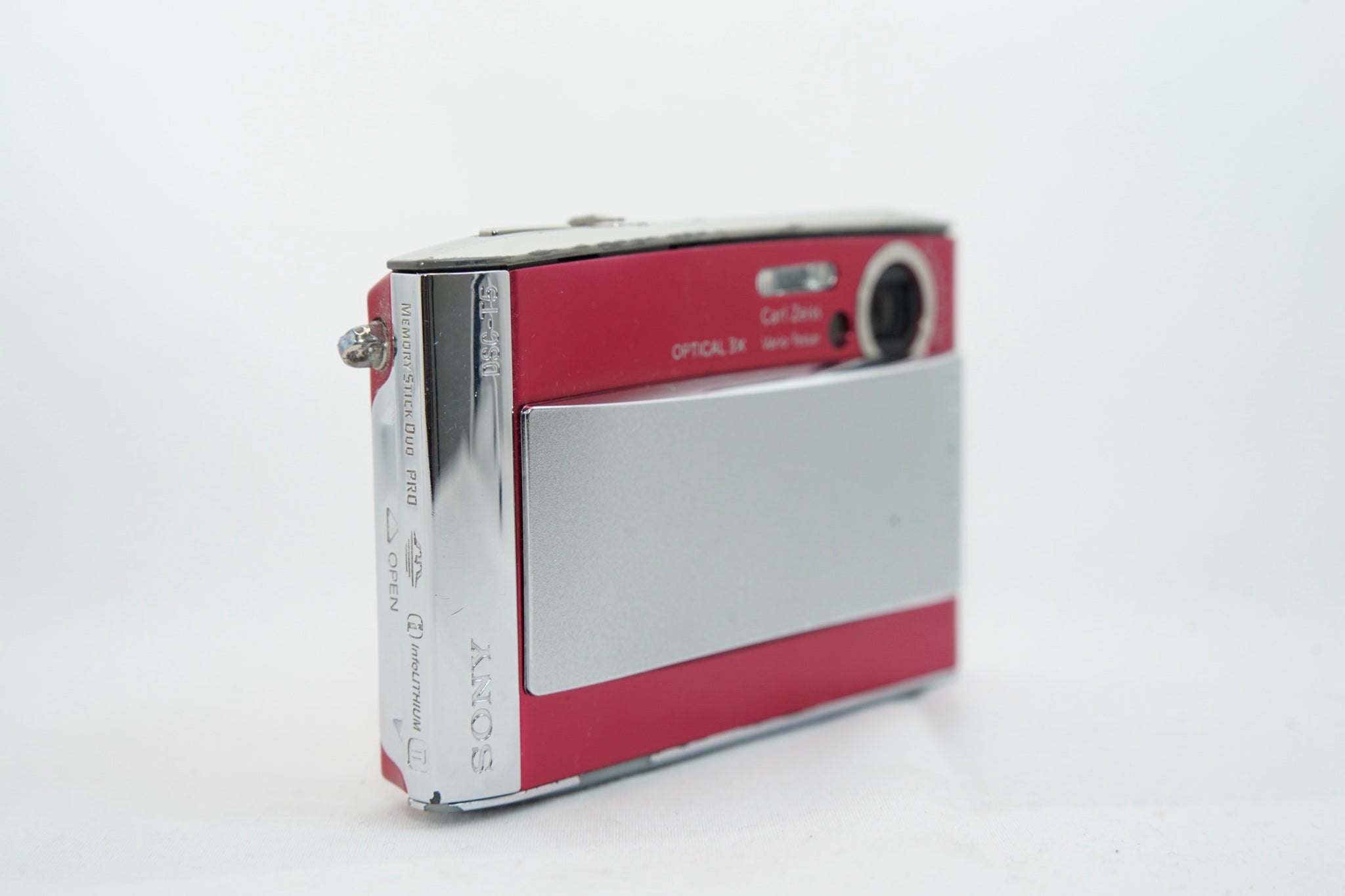 SONY Cyber-shot DSC-T5 レッド 箱 バッテリー 充電器付属