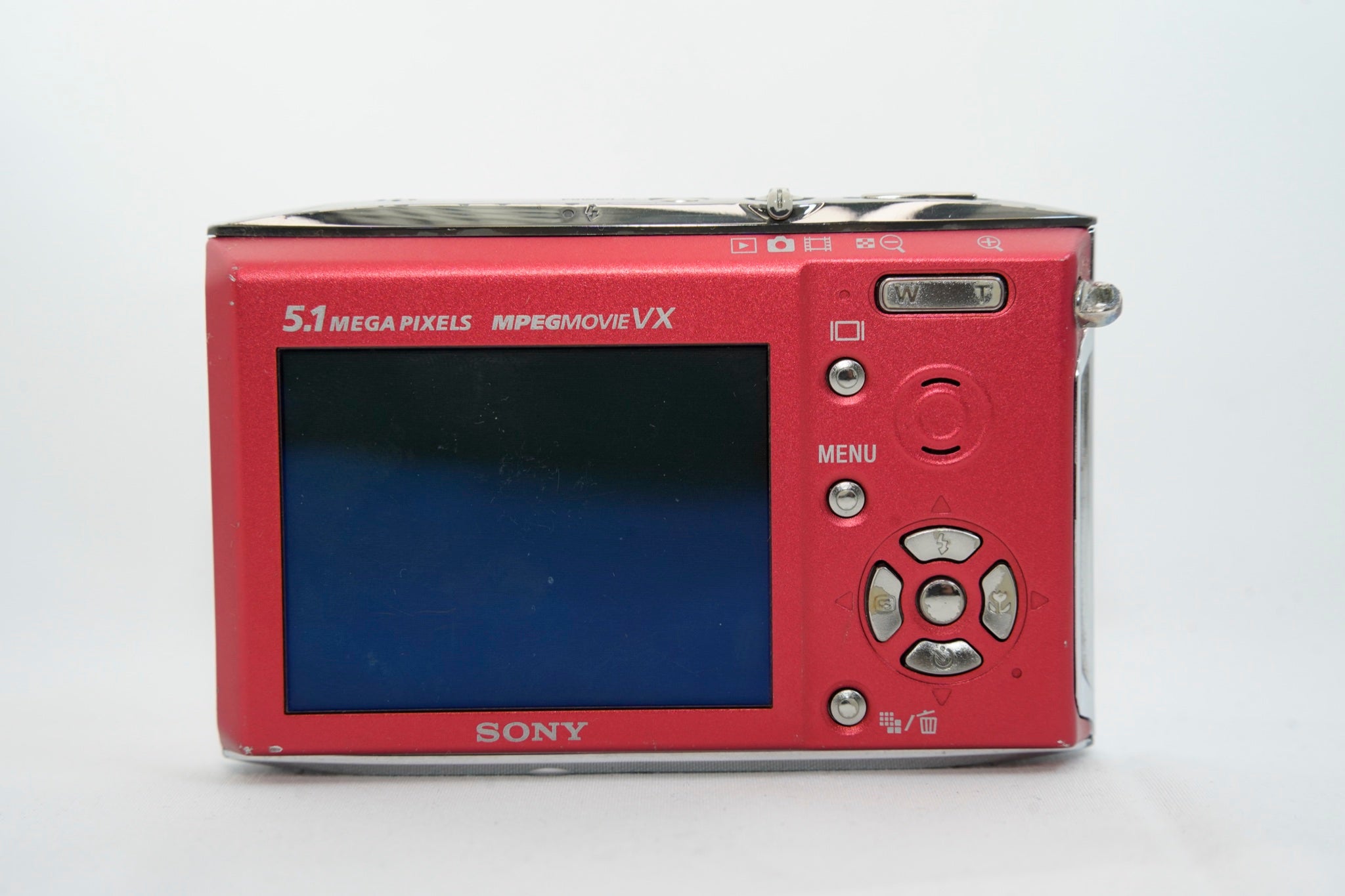 SONY Cyber-shot DSC-T5 レッド 箱 バッテリー 充電器付属