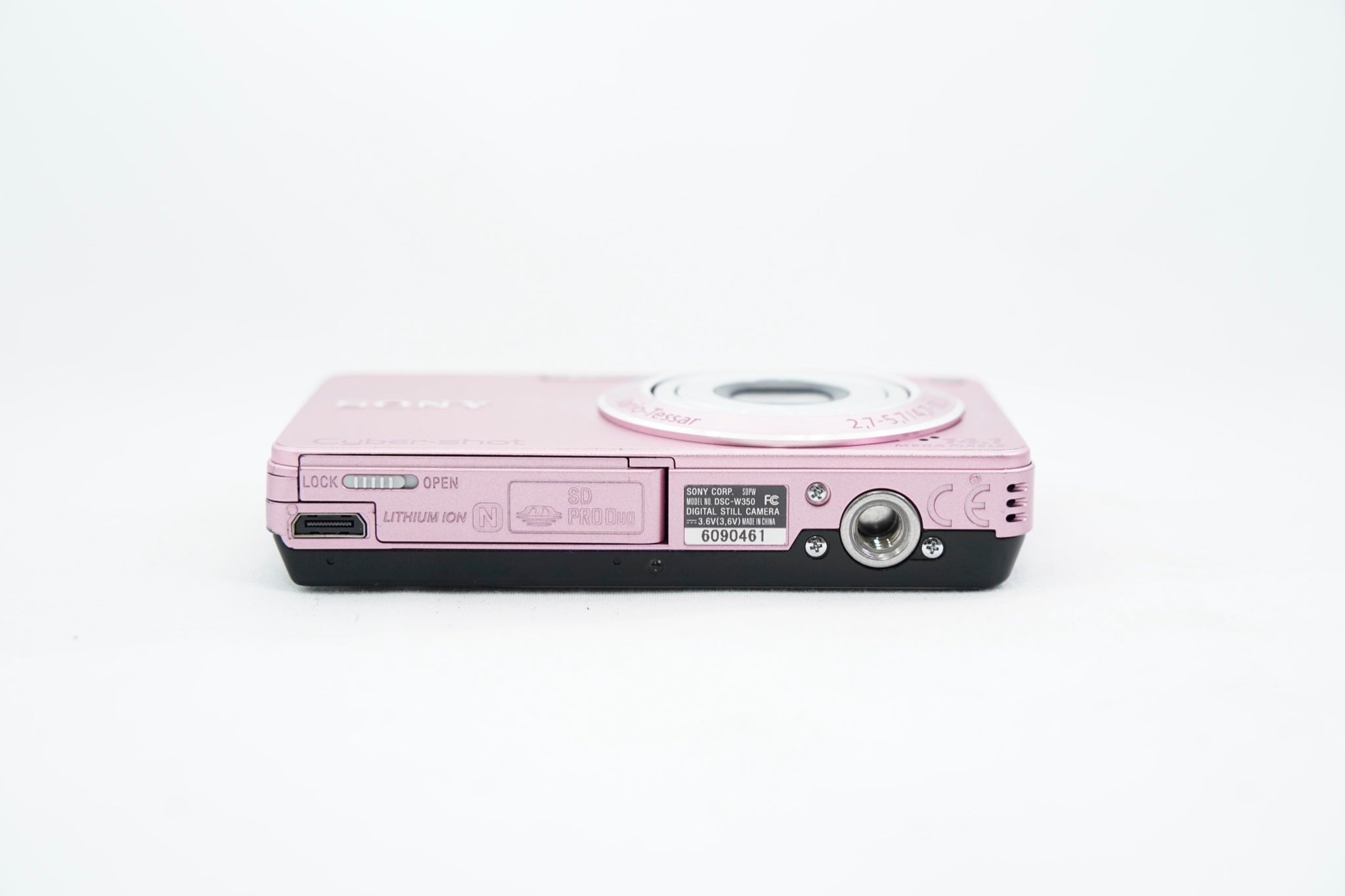 SONY Cyber-shot DSC-W350 ﾋﾟﾝｸ（付属：バッテリー 充電器 付属）