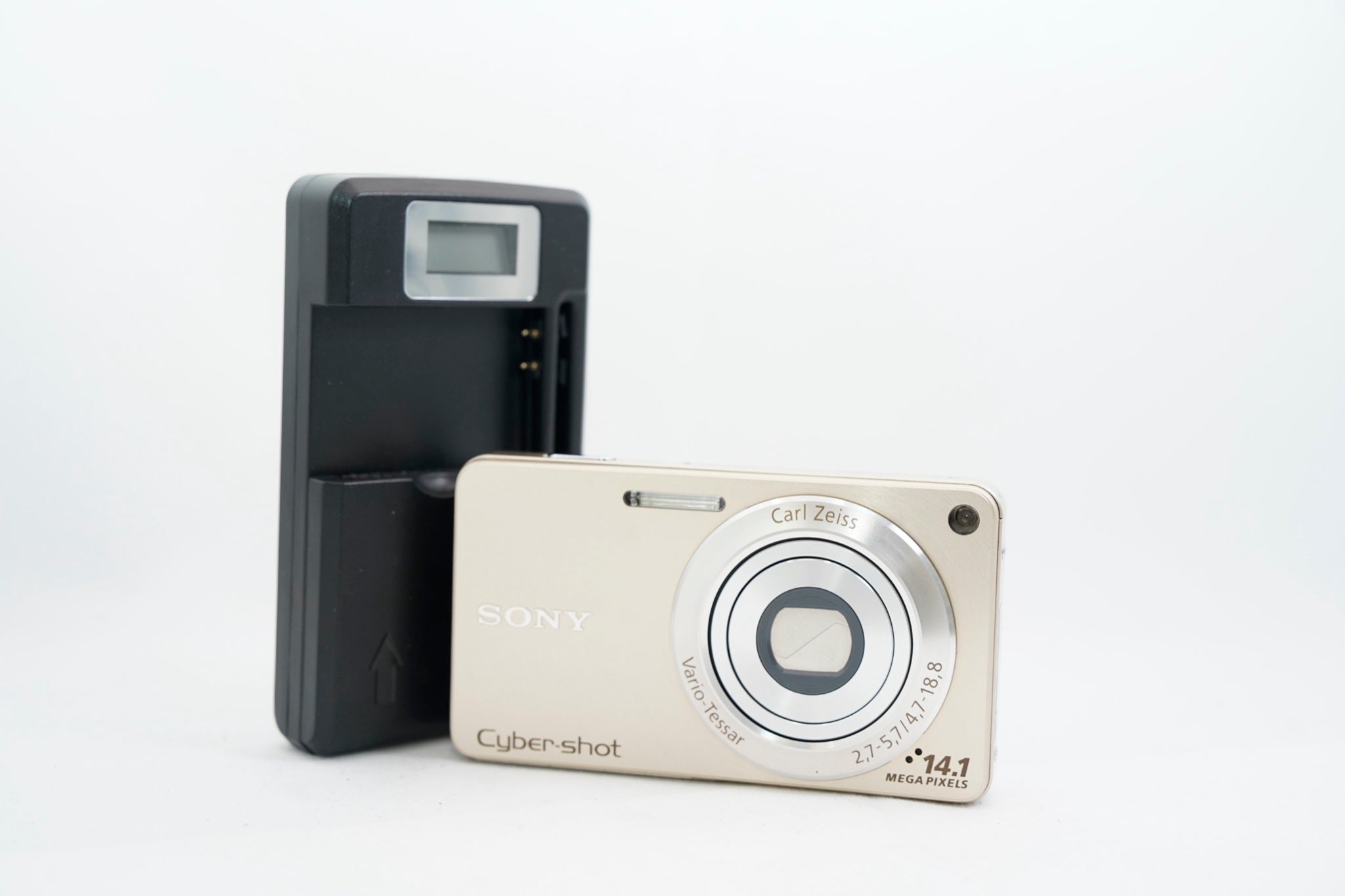 SONY Cyber-shot DSC-W350 ｺﾞｰﾙﾄﾞ（付属：バッテリー）