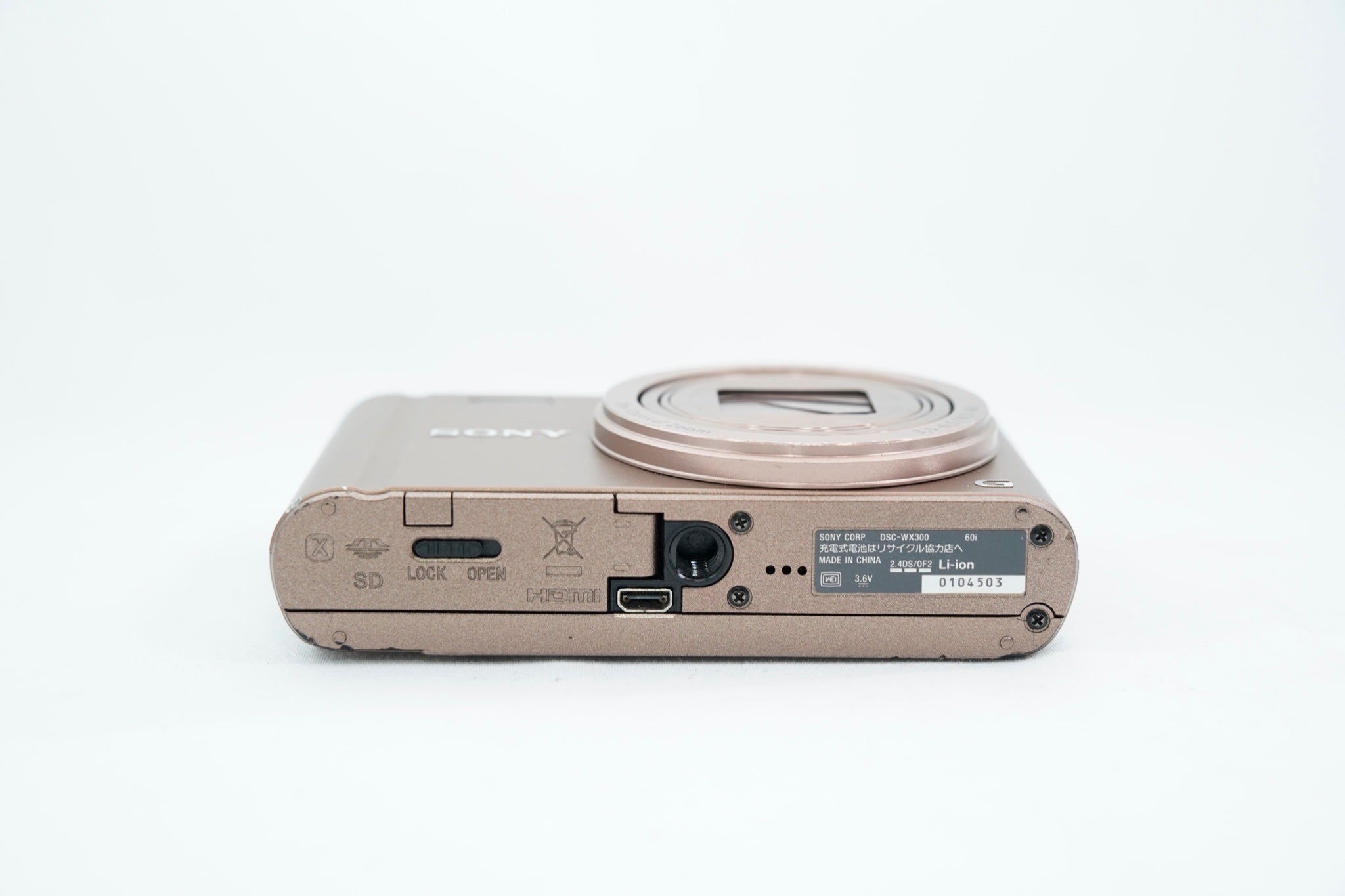 SONY Cyber-shot DSC-WX300 ﾌﾞﾗｳﾝ（付属：バッテリー）