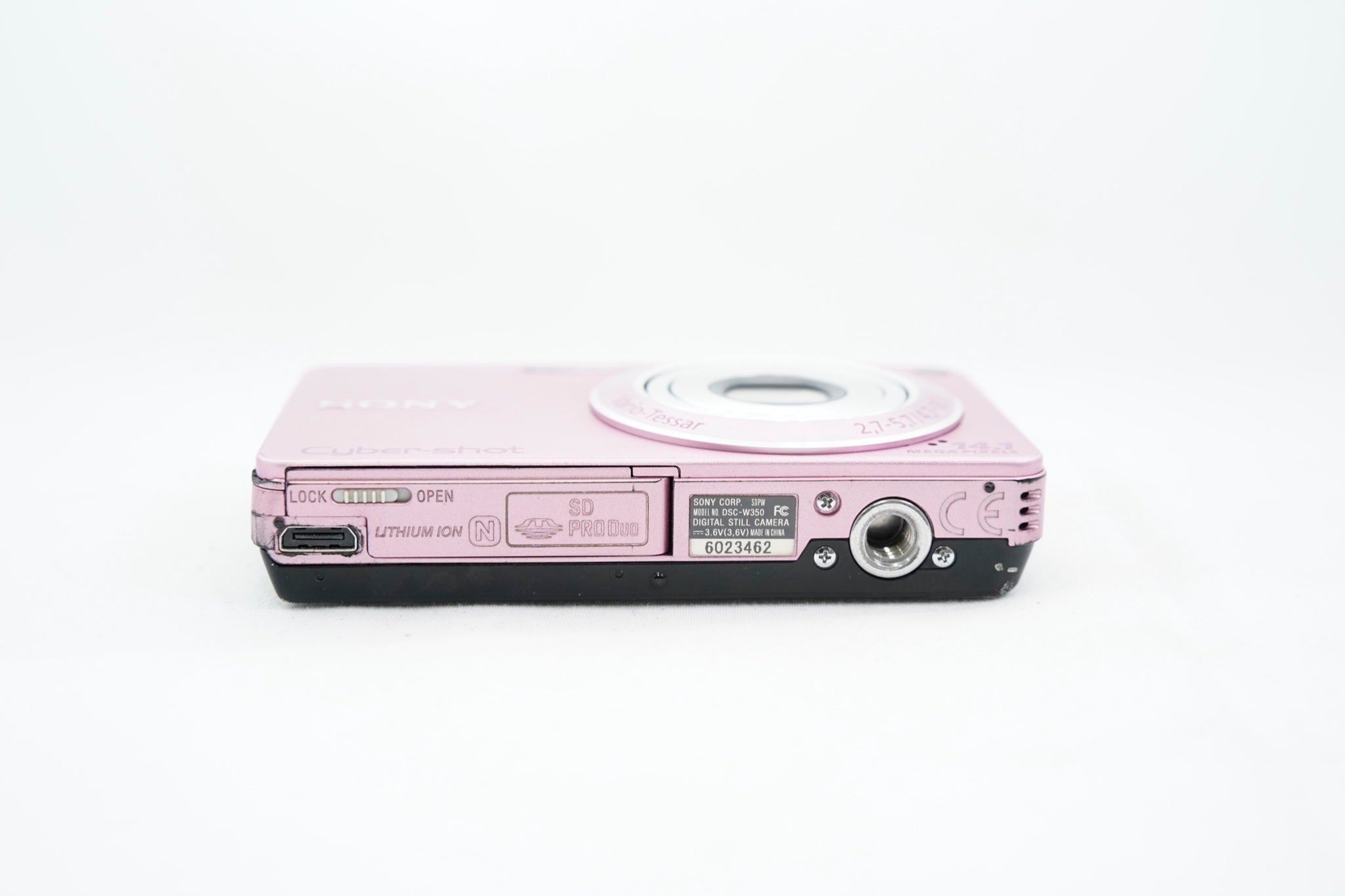 SONY Cyber-shot DSC-W350 本体 ピンク レア④ SONY Cyber-shot DSC-W350 ピンク（付属：バッテリー）