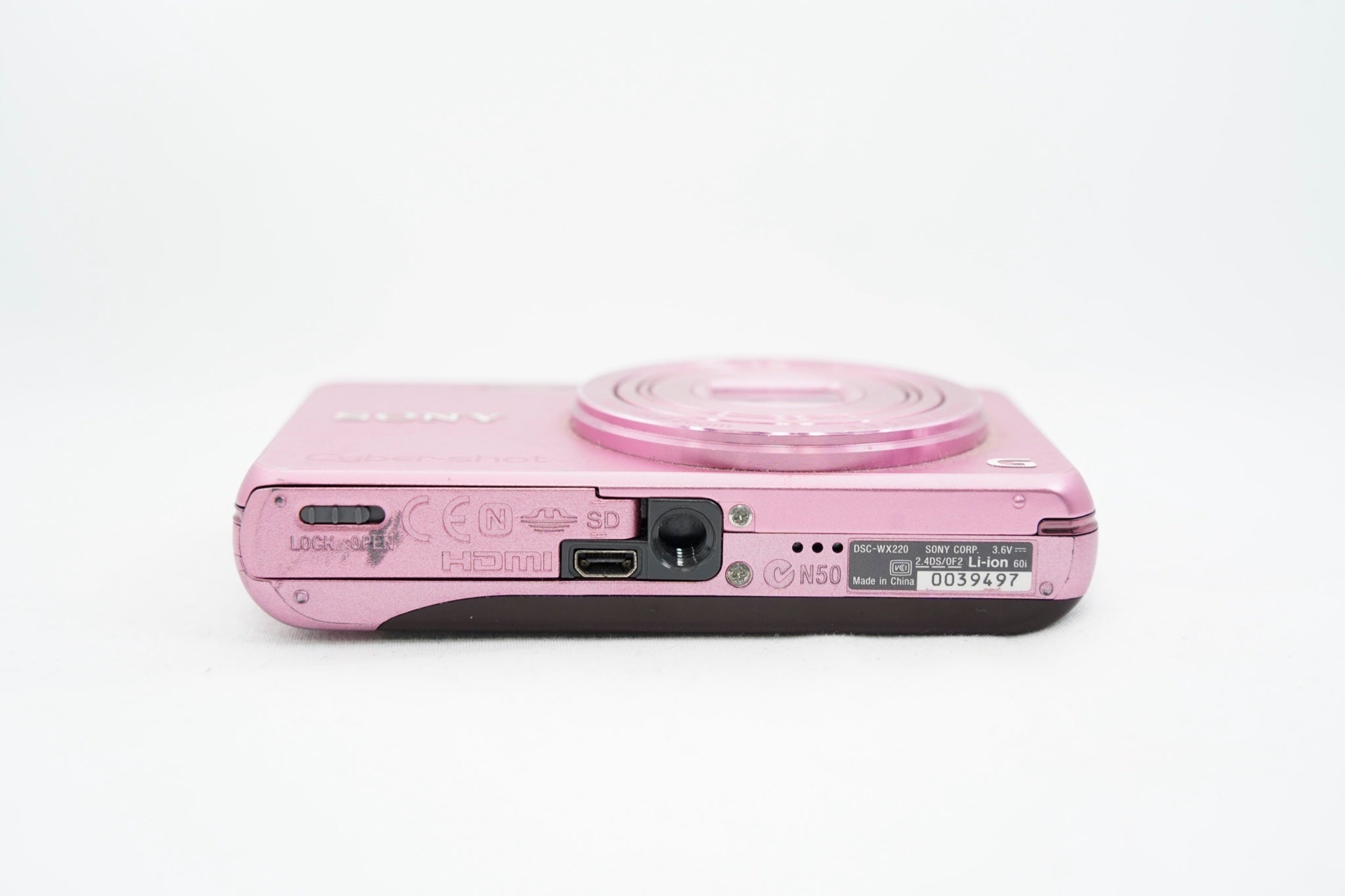 SONY Cyber-shot DSC-WX220 ﾋﾟﾝｸ（付属：バッテリー）