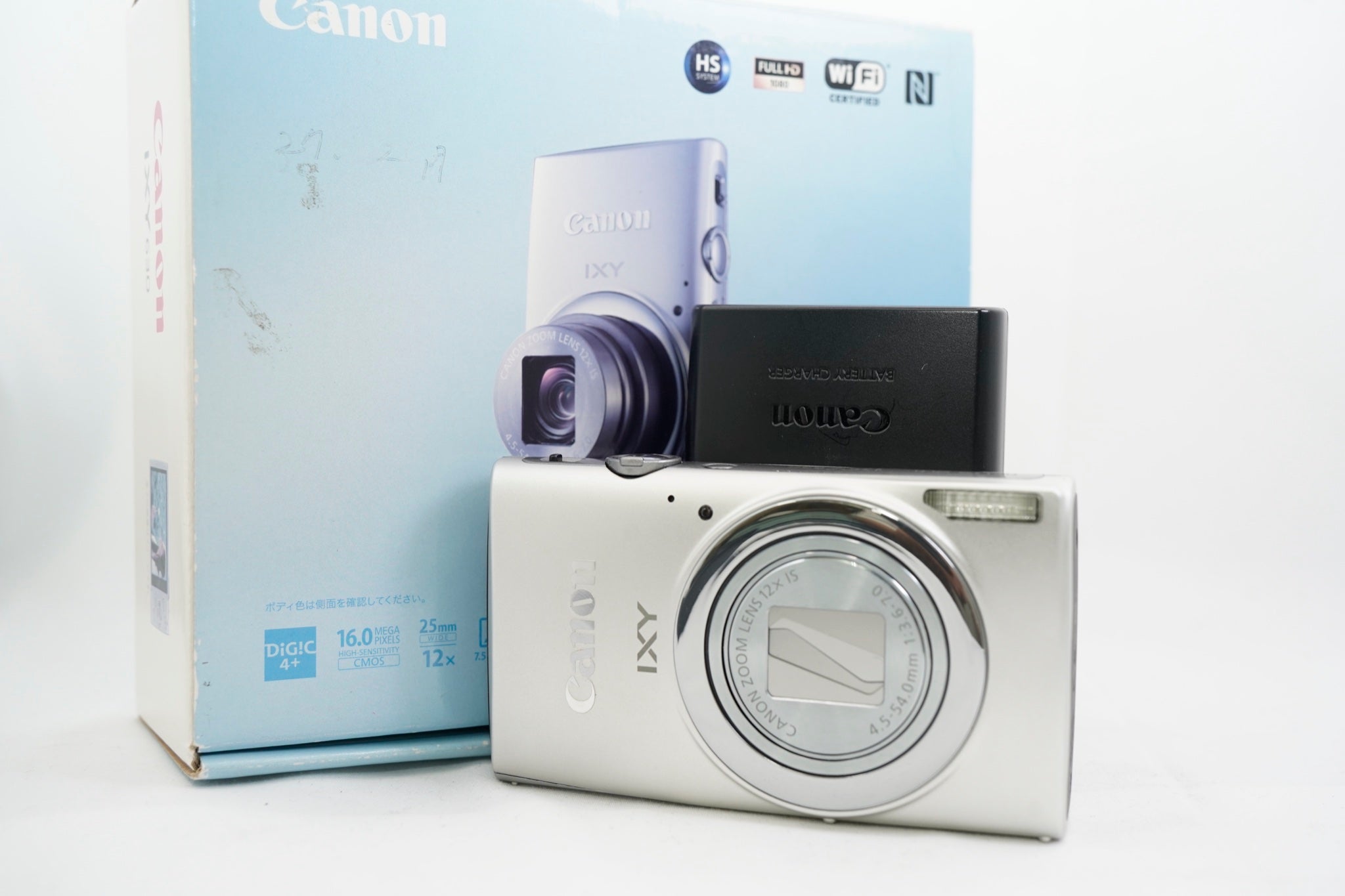 Canon IXY 630 ｼﾙﾊﾞｰ（付属：バッテリー, 箱）