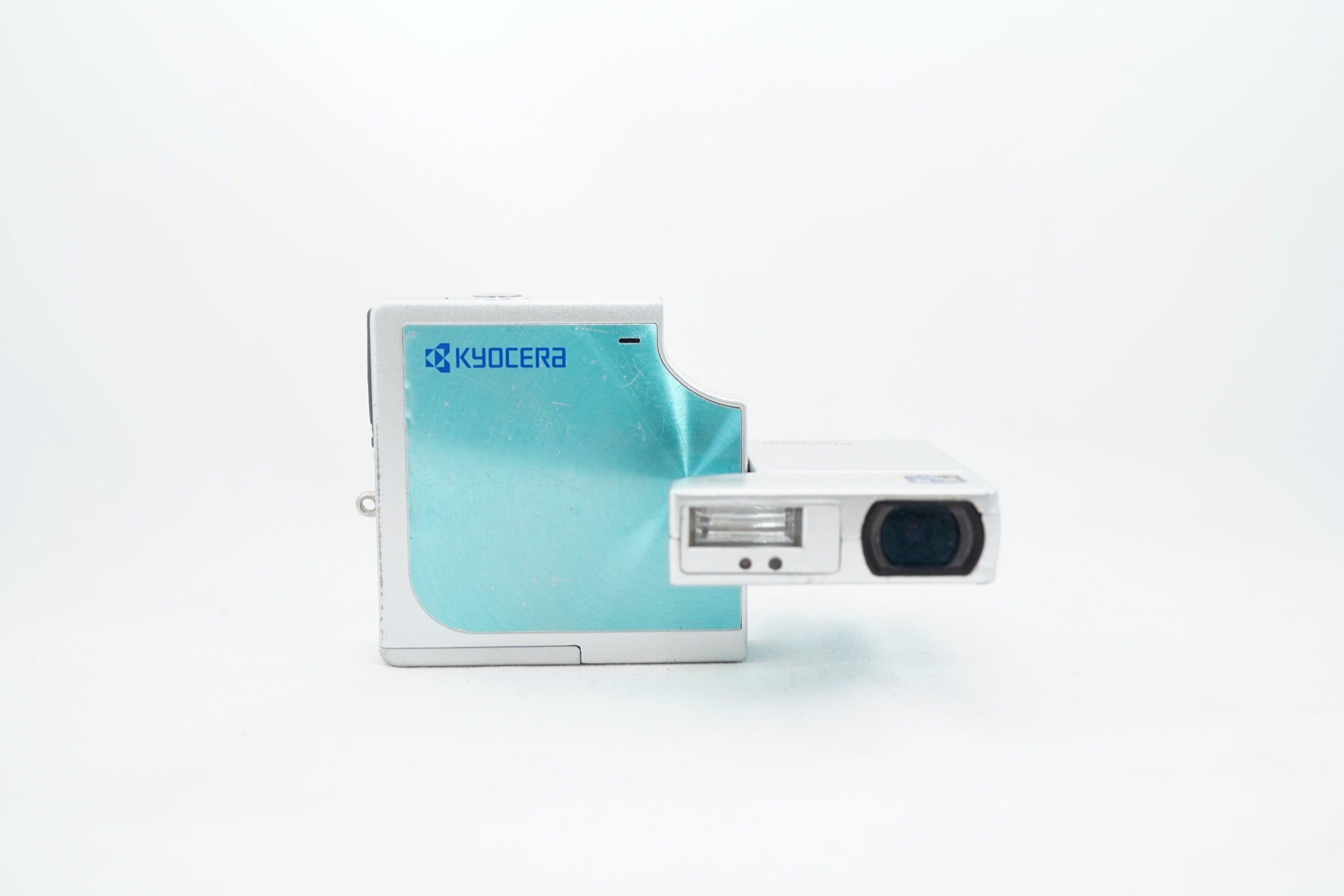 KYOCERA Finecam SL300R ﾌﾞﾙｰ