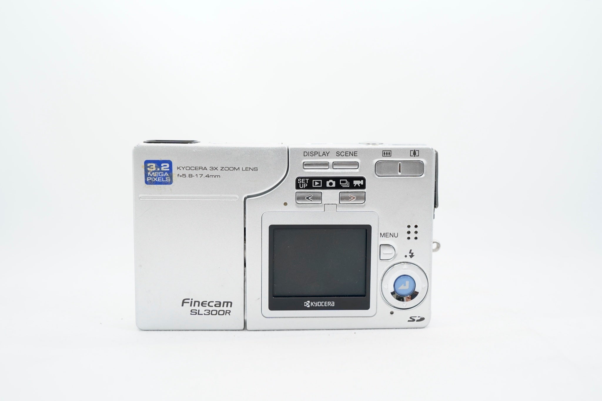 KYOCERA Finecam SL300R ﾌﾞﾙｰ