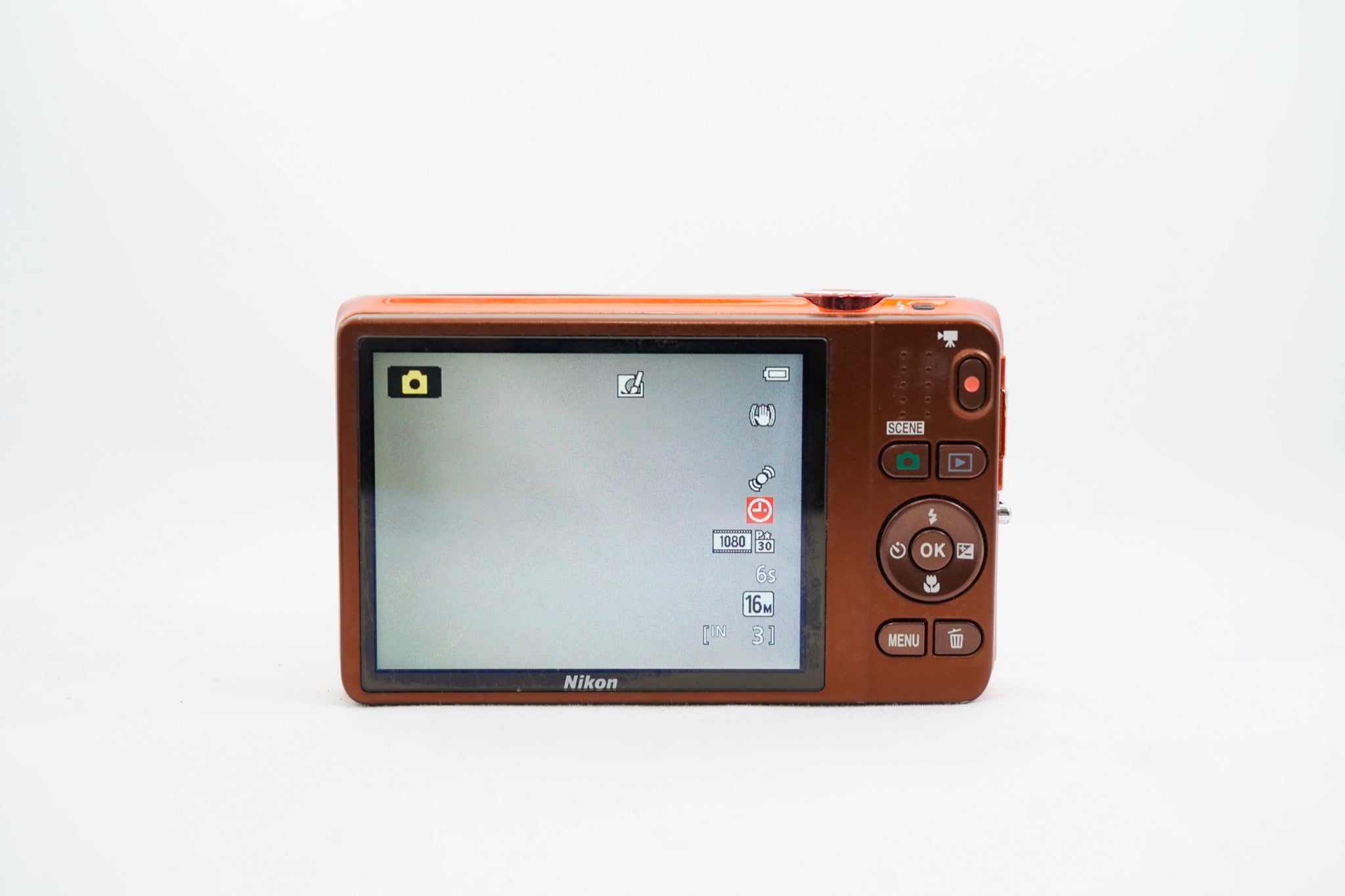 Nikon COOLPIX S6500 グロッシーレッド 24003815（付属：バッテリー）