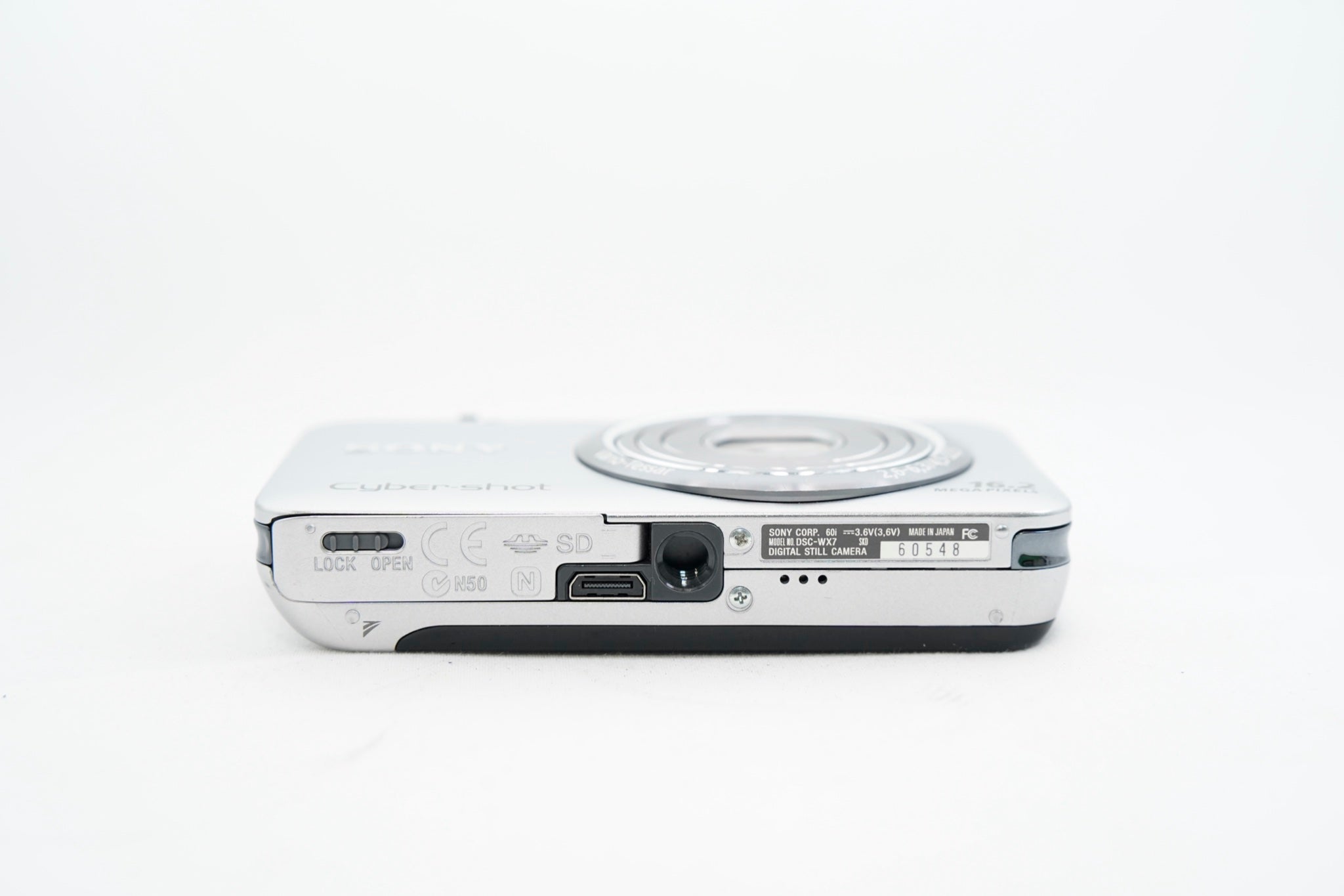 SONY Cyber-shot DSC-WX7 ｼﾙﾊﾞｰ（付属：バッテリー）