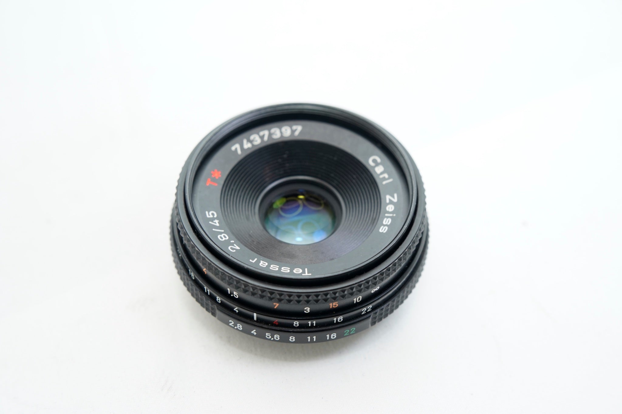 CONTAX Tessar 45mm f2.8 T* MMJ (No.7437397)