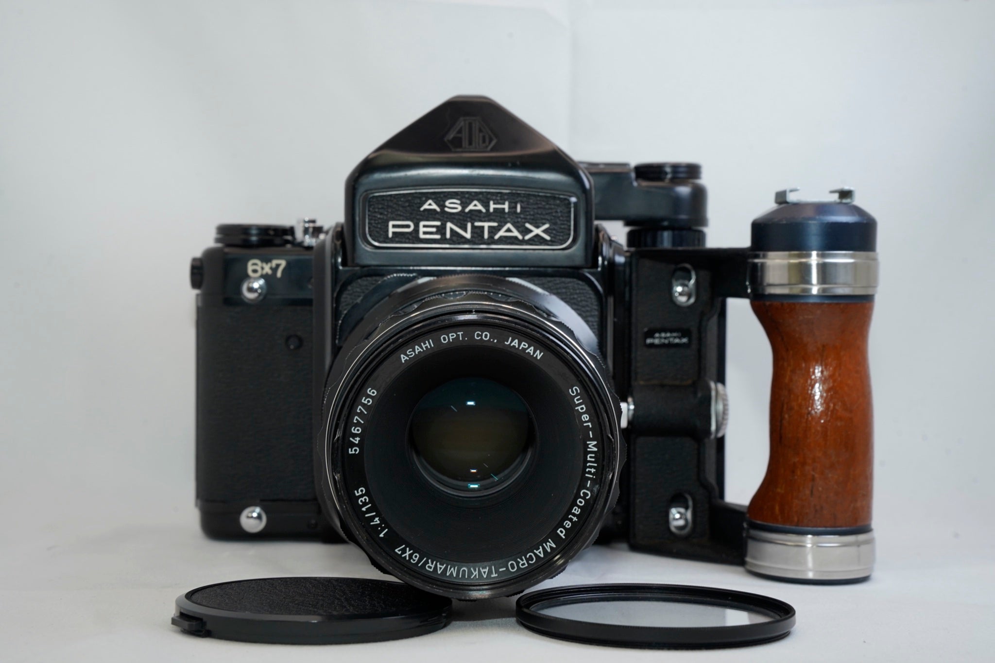 PENTAX 67 TTL / TAKUMAR F4 135mm / ウッドグリップ #3868