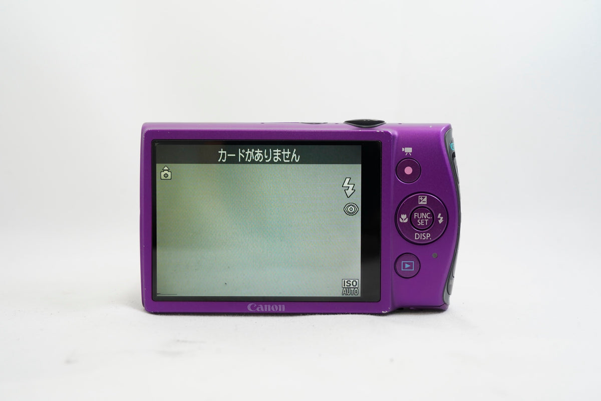 Canon IXY 600F パープル（付属：バッテリー）
