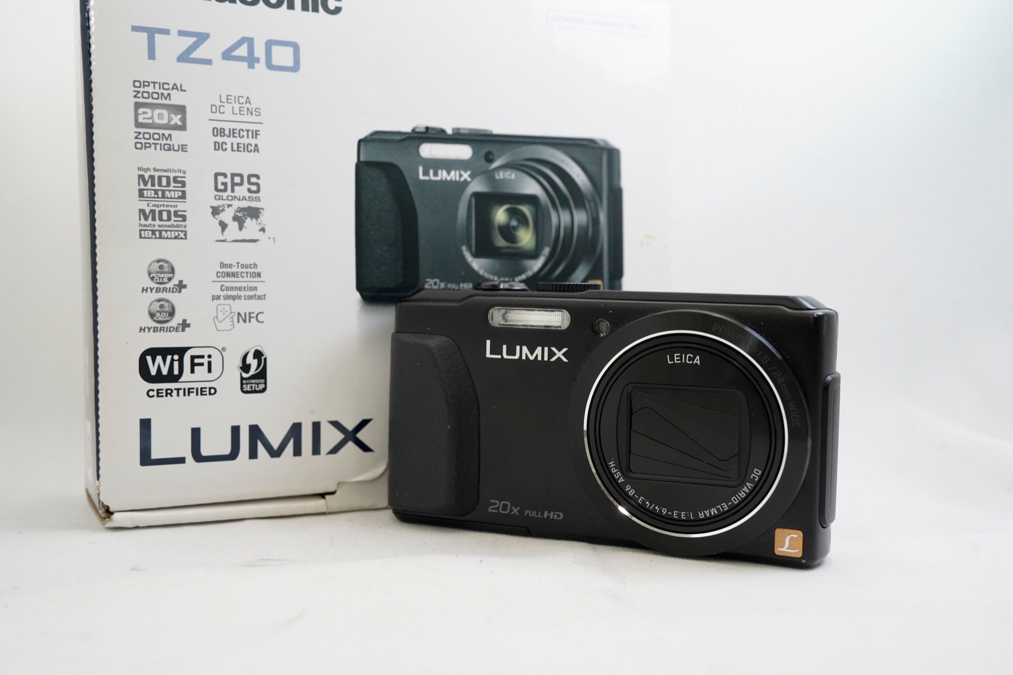 Panasonic LUMIX DMC-TZ40 ブラック（付属：箱 バッテリー）
