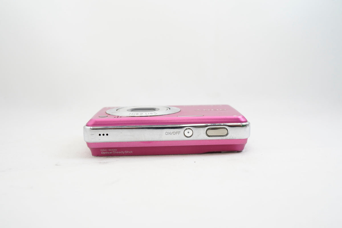 SONY Cyber-shot DSC-W220 ピンク（付属：バッテリー）