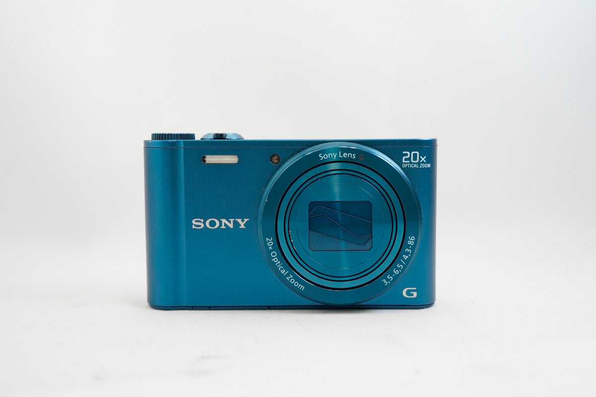 SONY Cyber-shot DSC-WX300 ブルー（付属：バッテリー）