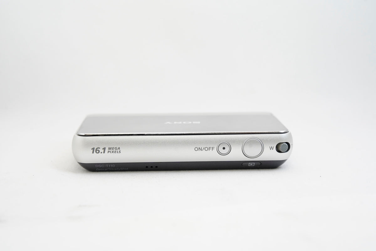 SONY Cyber-shot DSC-T110 シルバー（付属：バッテリー）