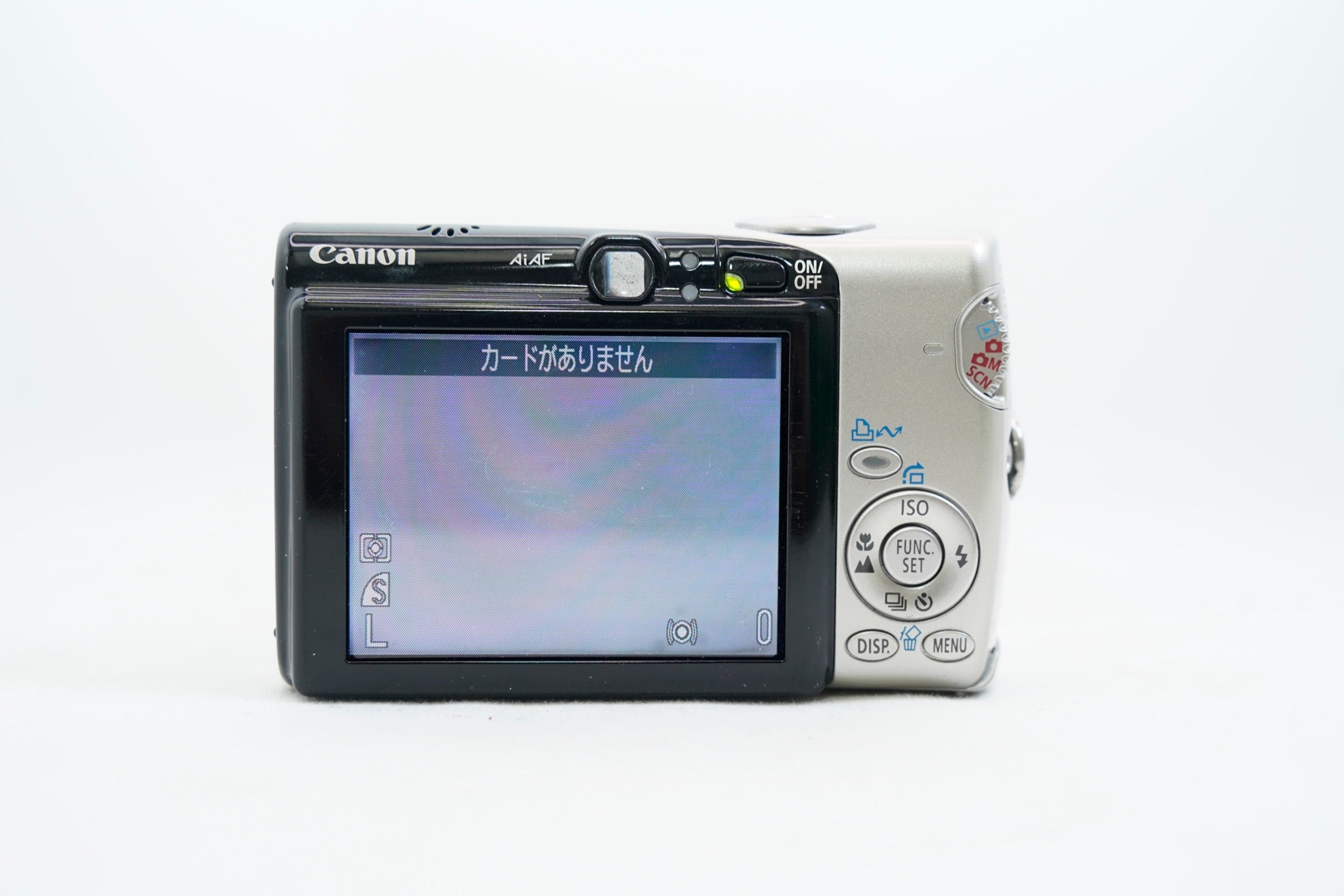 Canon IXY DIGITAL 800 IS シルバー（付属：説明書・箱・バッテリー・充電器）