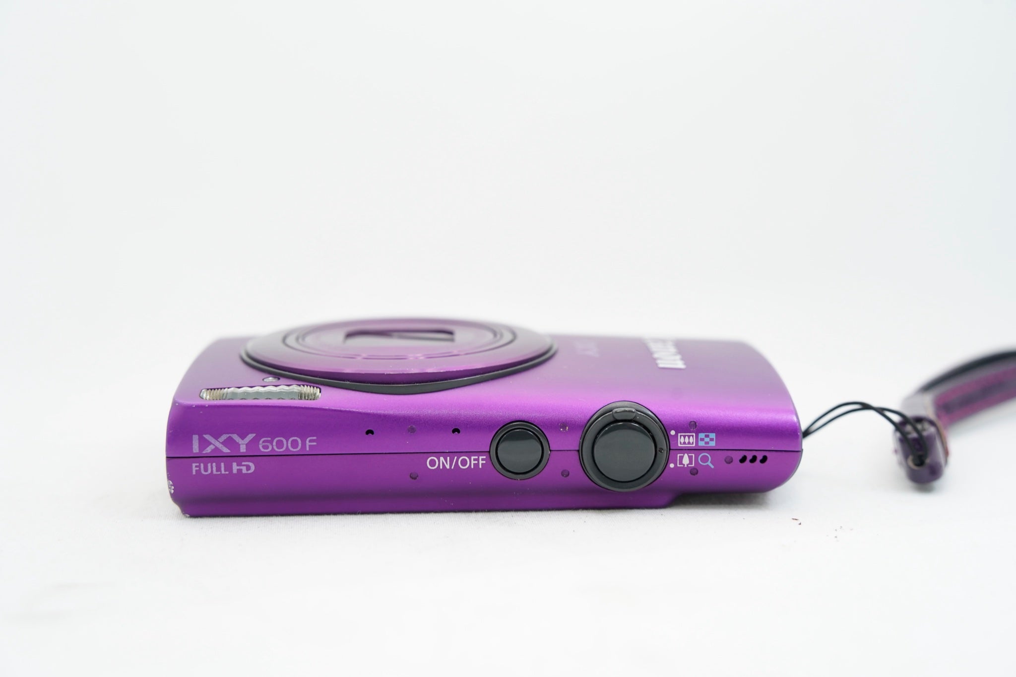 Canon IXY 600F パープル（付属：バッテリー・充電器・説明書・箱）