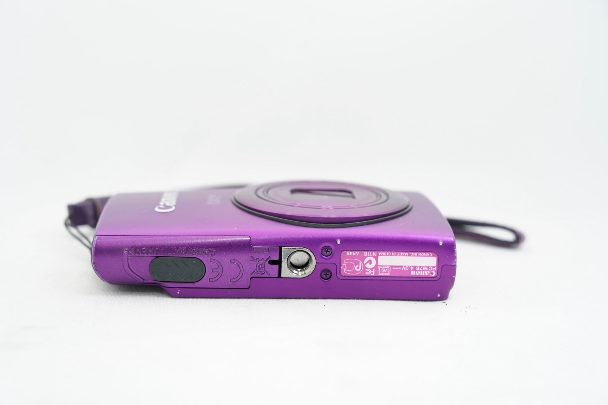 Canon IXY 600F パープル（付属：バッテリー・充電器・説明書・箱）
