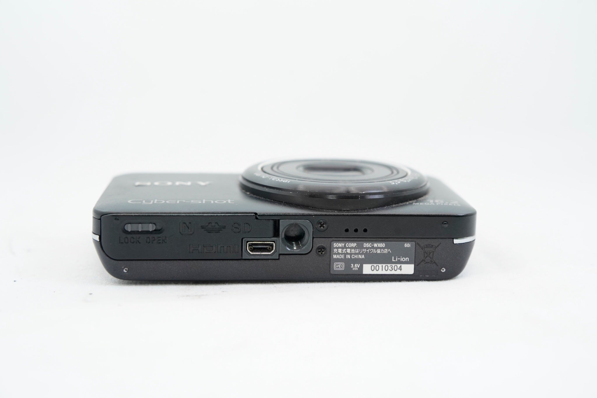 SONY Cyber-shot DSC-WX60  ブラック（付属：バッテリー）