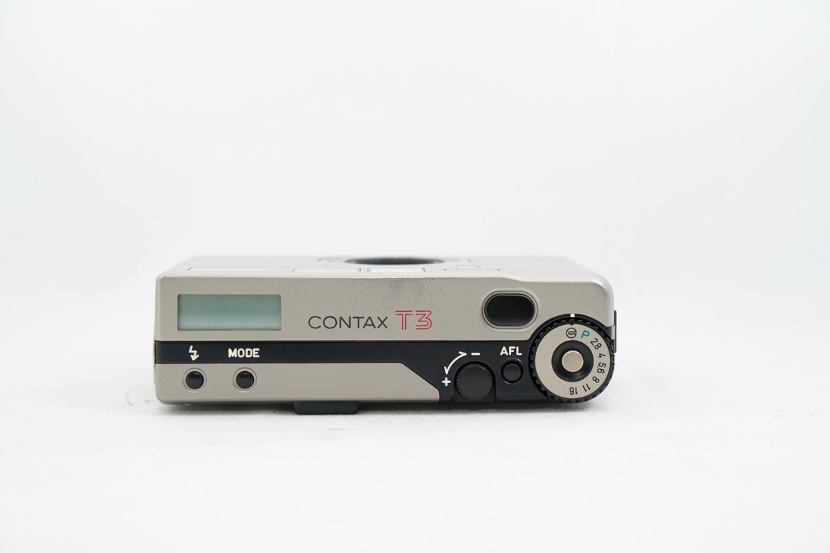 CONTAX T3 シルバー double teeth #3997