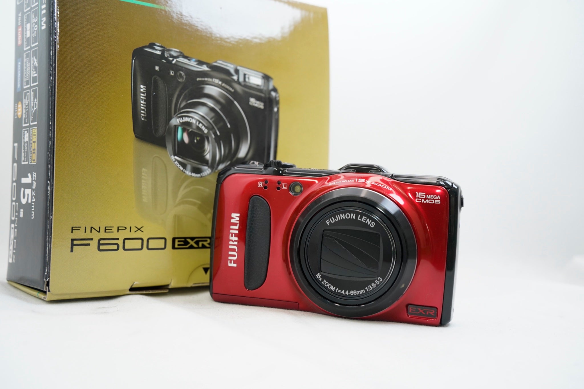 FUJIFILM FINEPIX F600 EXR Red #4076 - 1