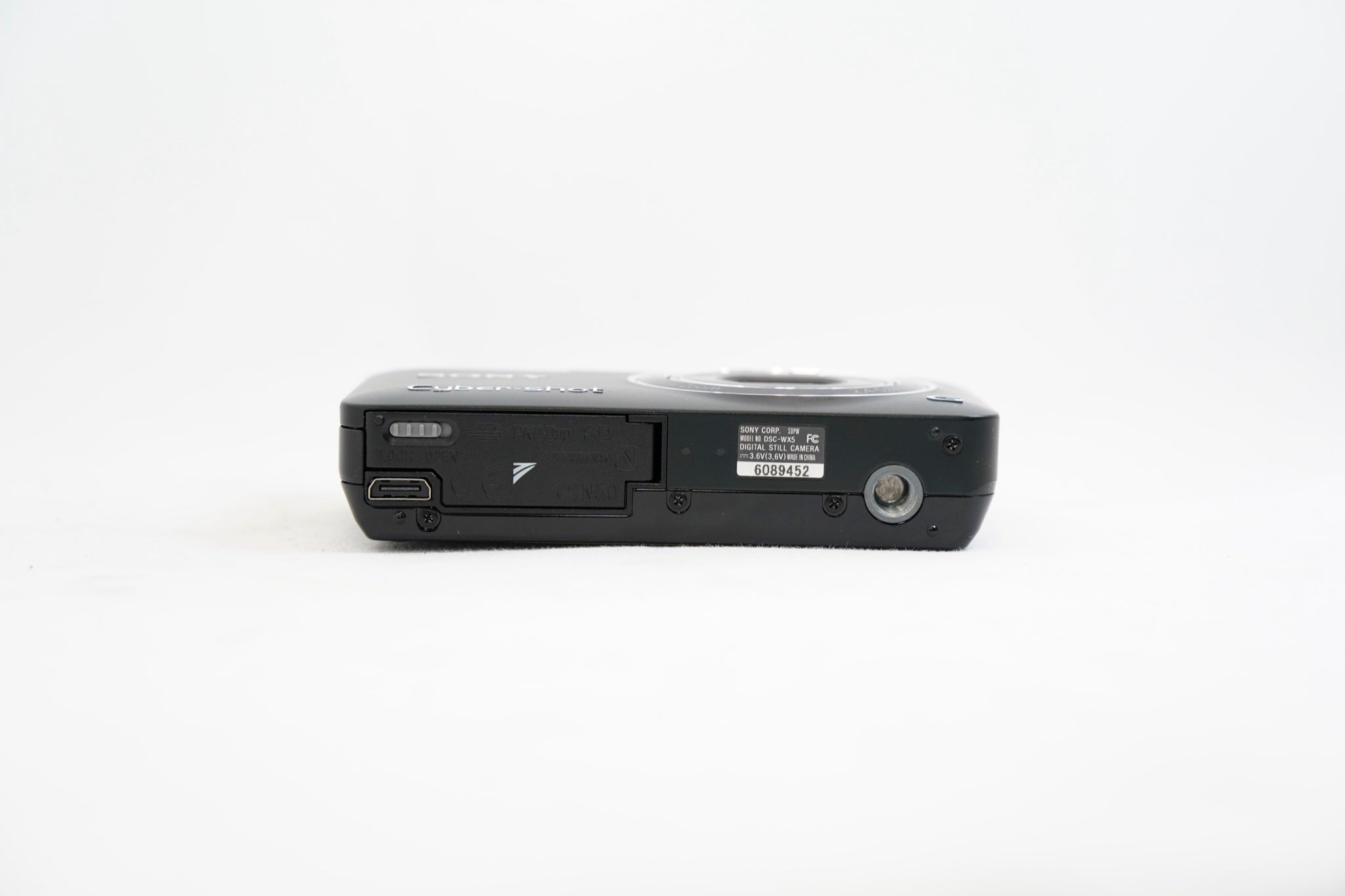 SONY Cyber-shot DSC-WX5 ブラック（付属：バッテリー、充電器、箱）