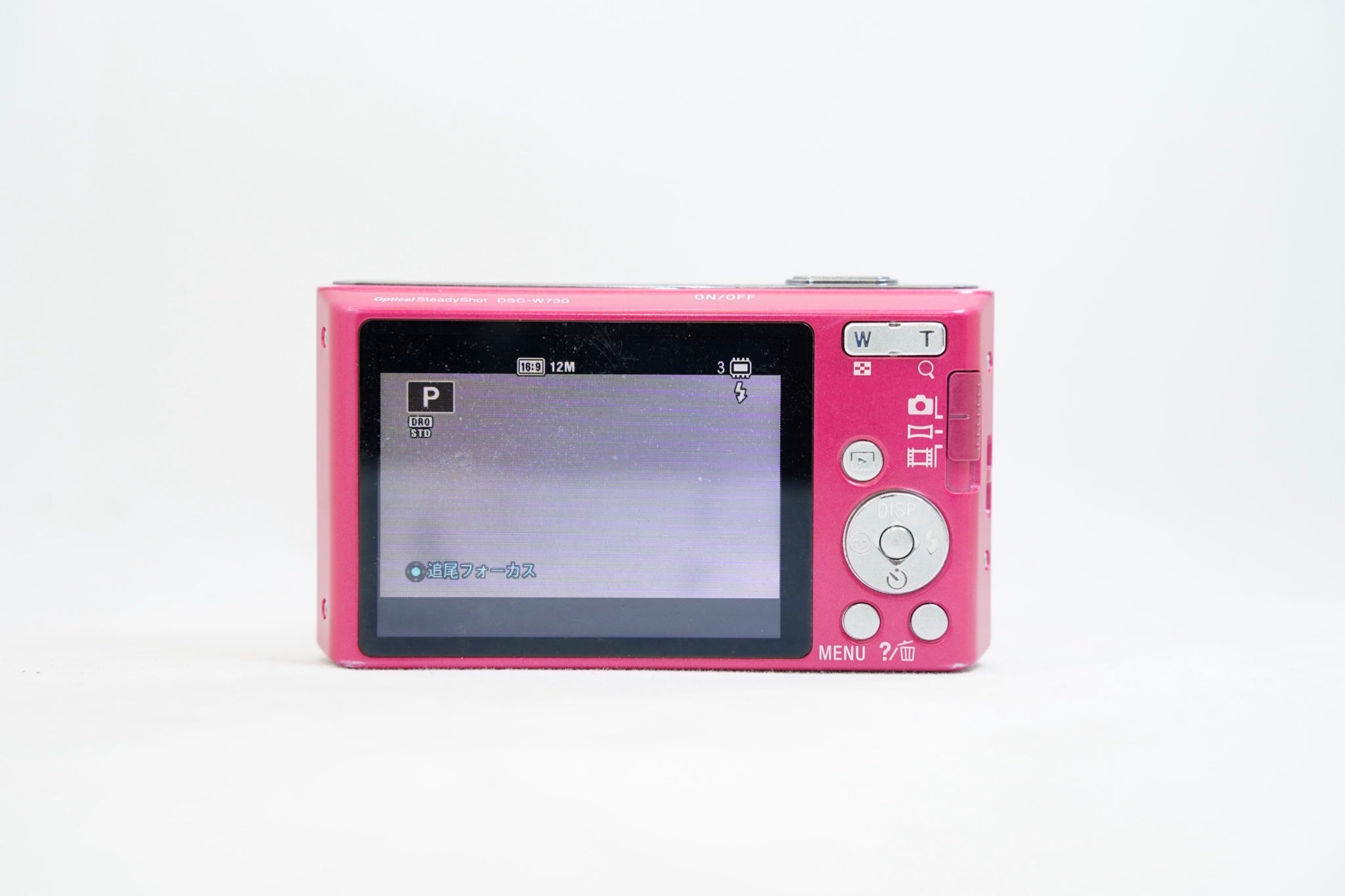 SONY Cyber-shot DSC-W730 ピンク（付属：バッテリー）