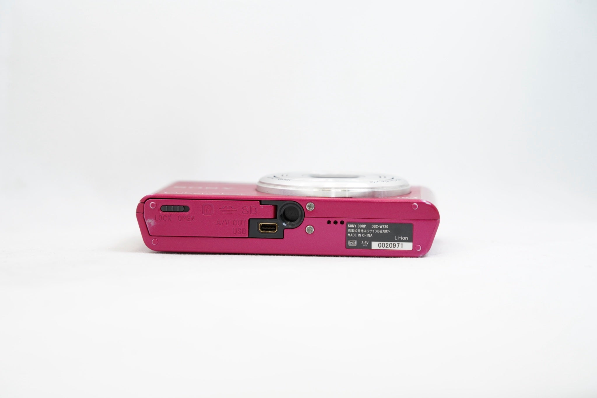SONY Cyber-shot DSC-W730 ピンク（付属：バッテリー）