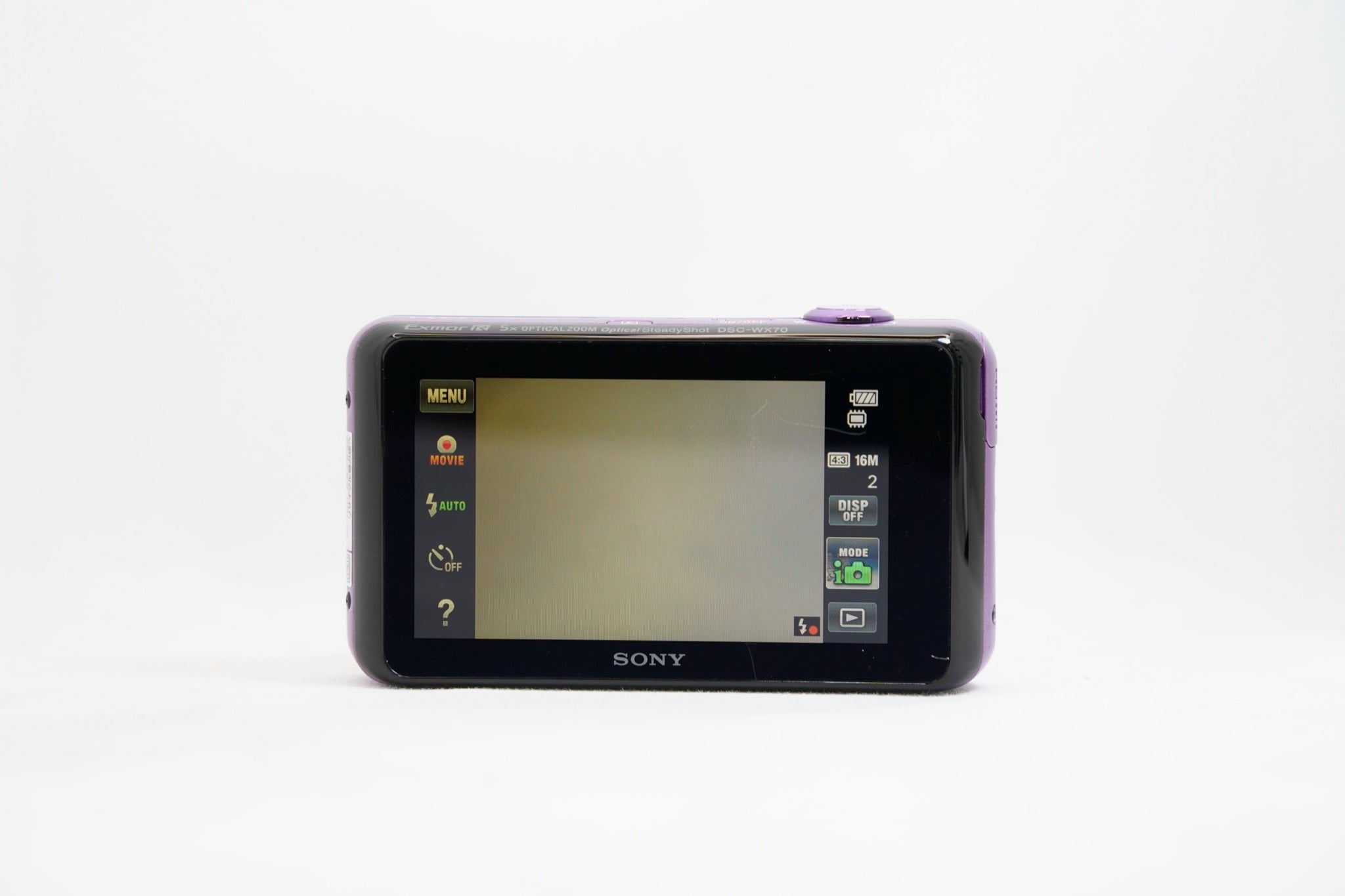 SONY Cyber-shot DSC-WX70 パープル（付属：バッテリー）
