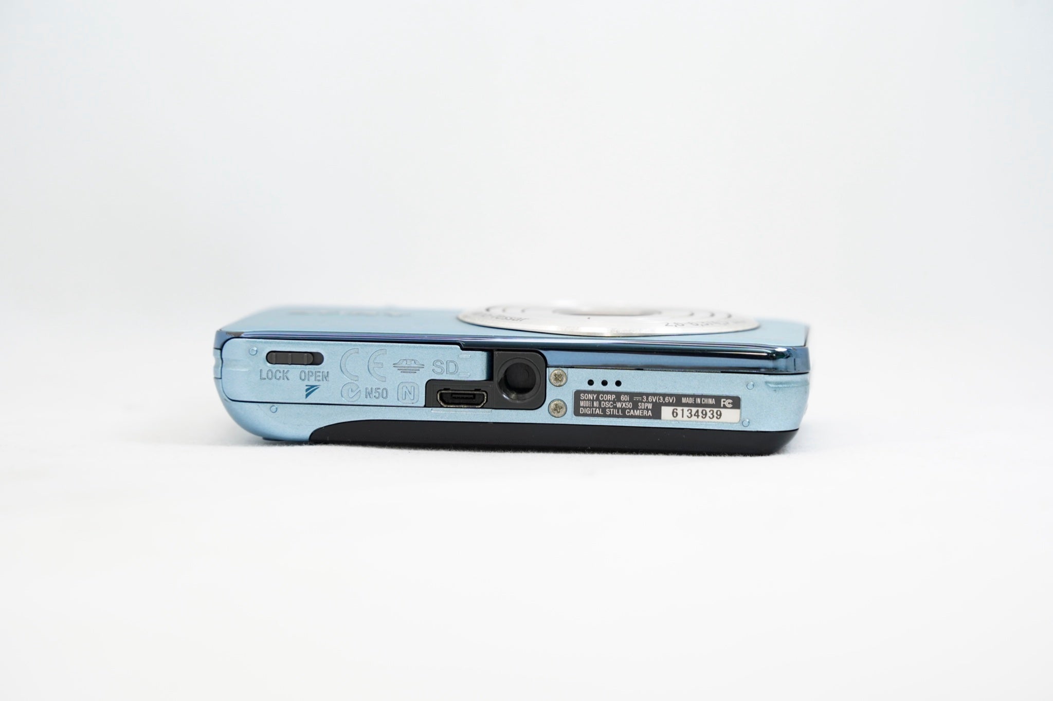 SONY Cyber-shot DSC-WX50 ライトブルー（付属：バッテリー）