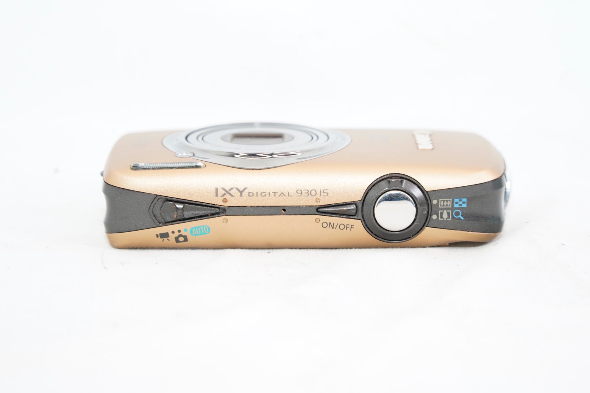 美品【Canon】IXY DIGITAL 930 IS コンデジ 付属品完備 Canon IXY DIGITAL 930 IS ブラウン（付属：箱、充電器、バッテリー）