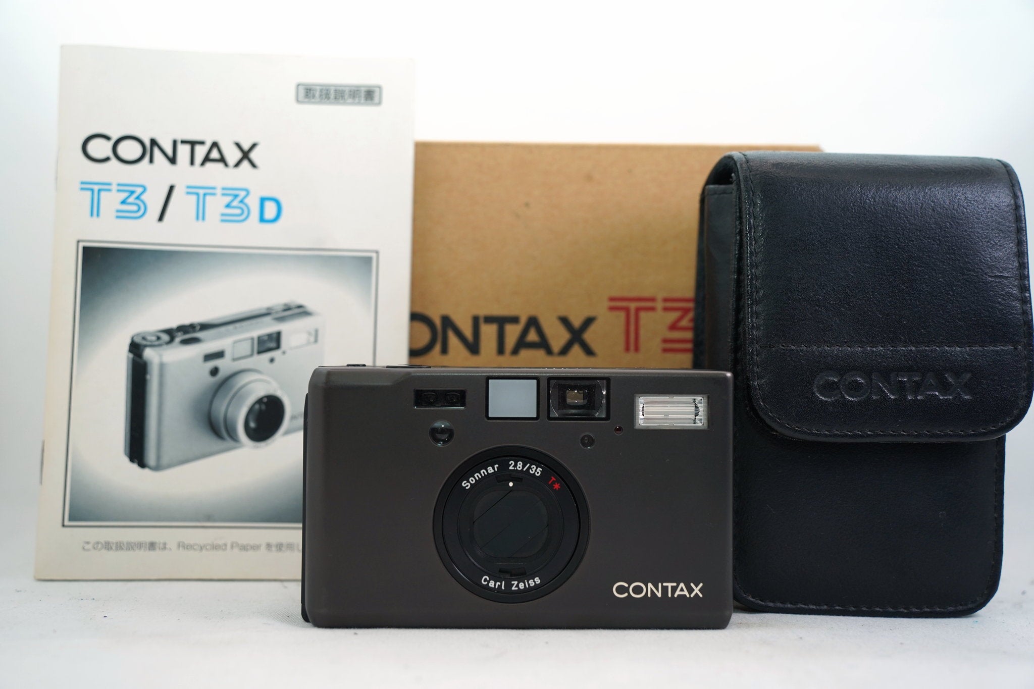 u*m様 CONTAX T3 本体 データバック付き CONTAX T3 double teeth 箱付属