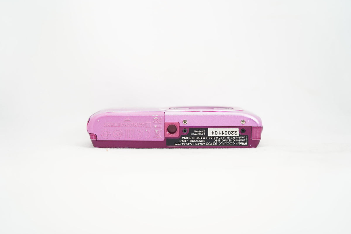 Nikon COOLPIX S3700 ピンク
