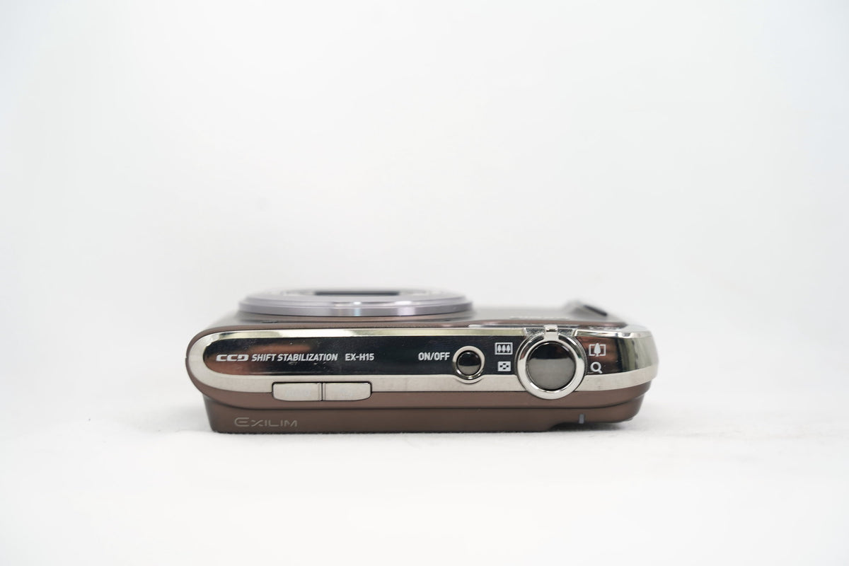 CASIO EXILIM EX-H15 ブラウン