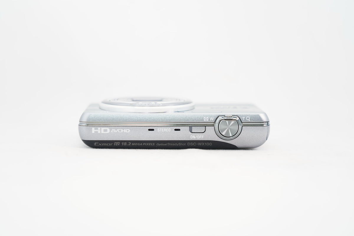 SONY Cyber-shot DSC-WX100 シルバー（付属：バッテリー）
