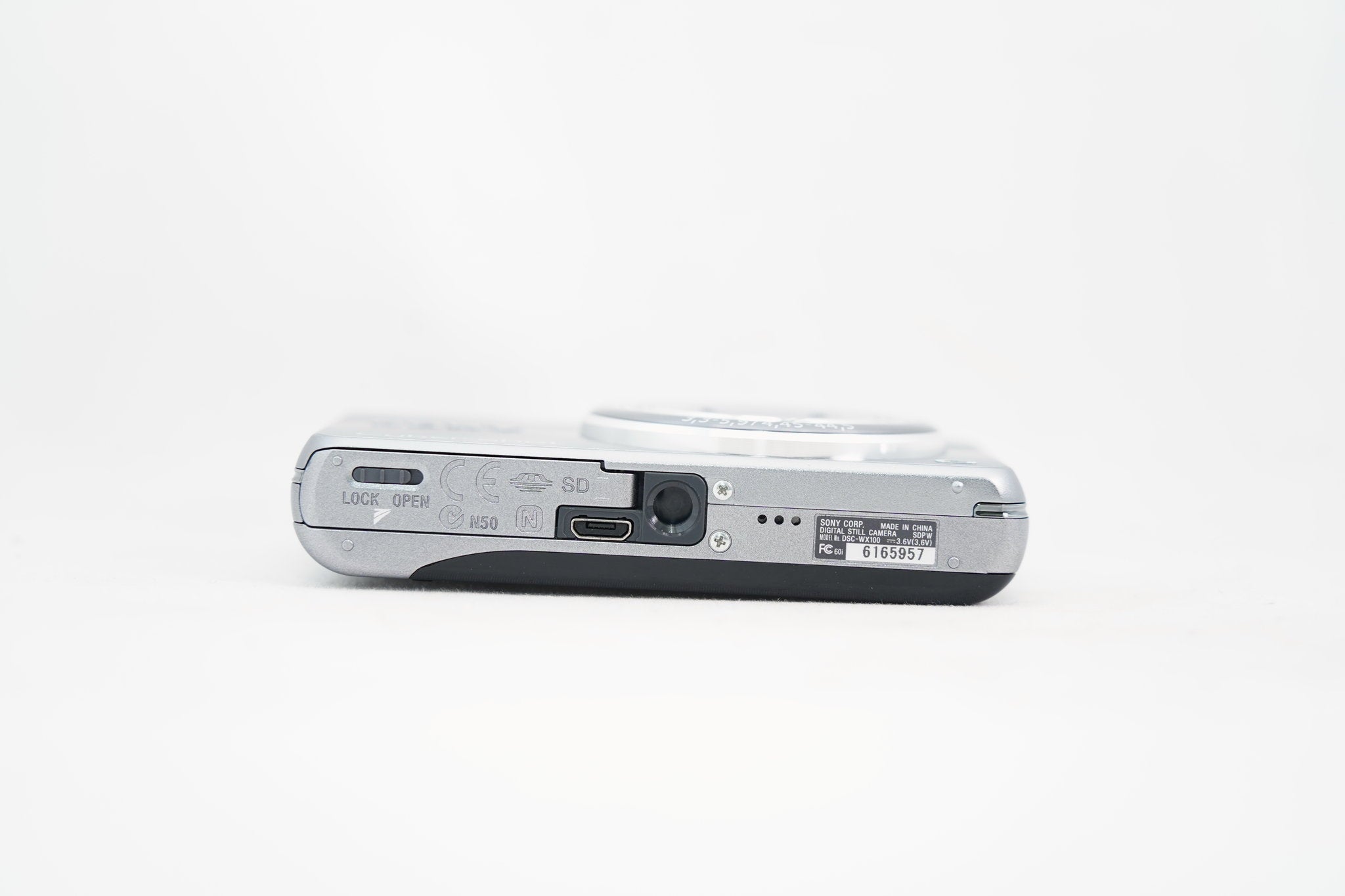 SONY Cyber-shot DSC-WX100 シルバー（付属：バッテリー）