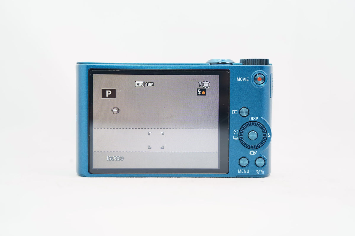 SONY Cyber-shot DSC-WX300 ブルー（付属：バッテリー）