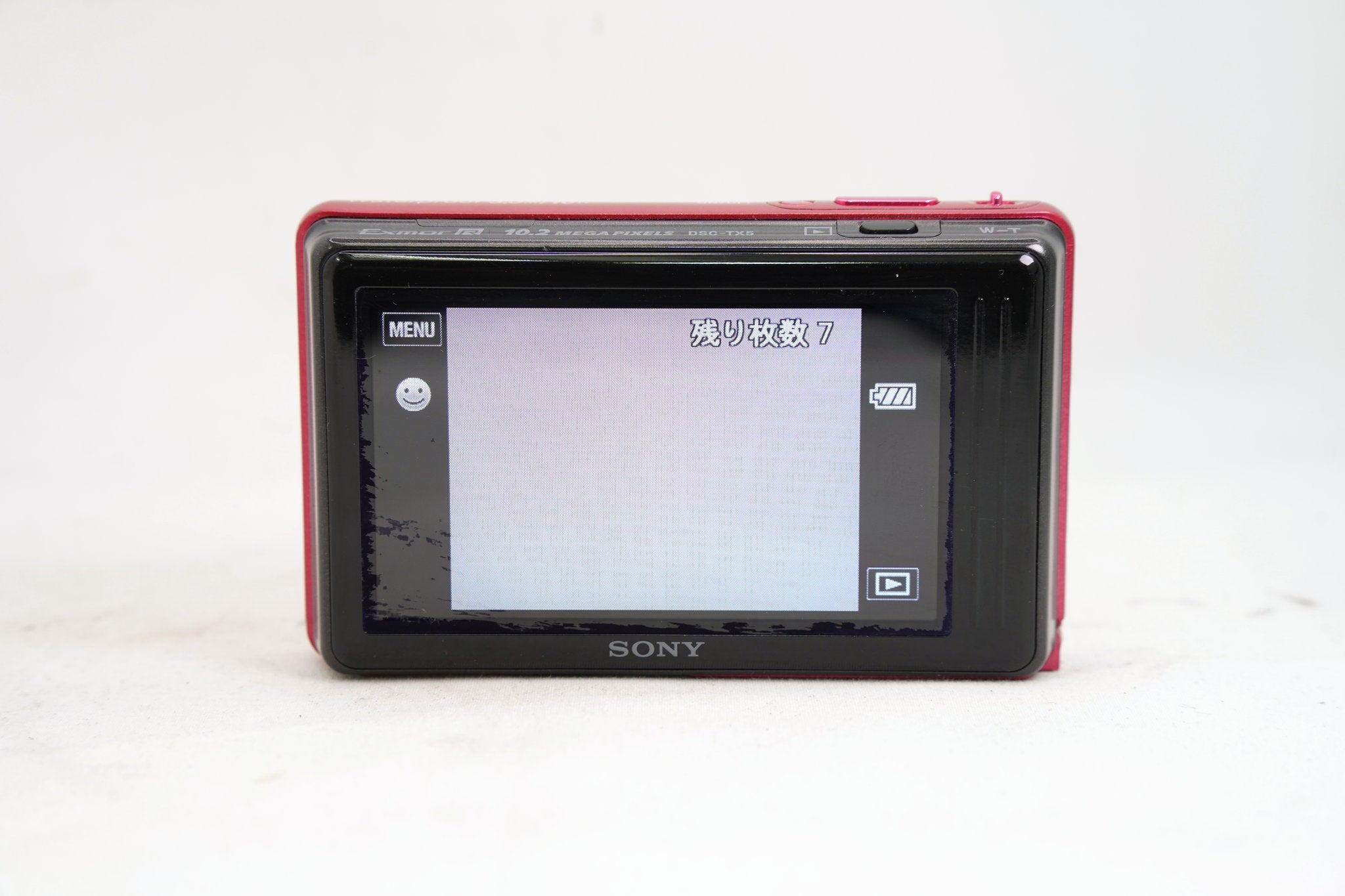 SONY Cyber-shot DSC-TX5 レッド