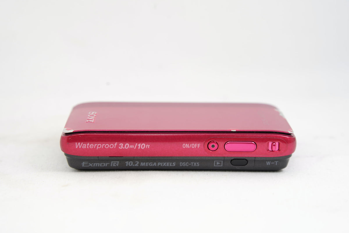 SONY Cyber-shot DSC-TX5 レッド