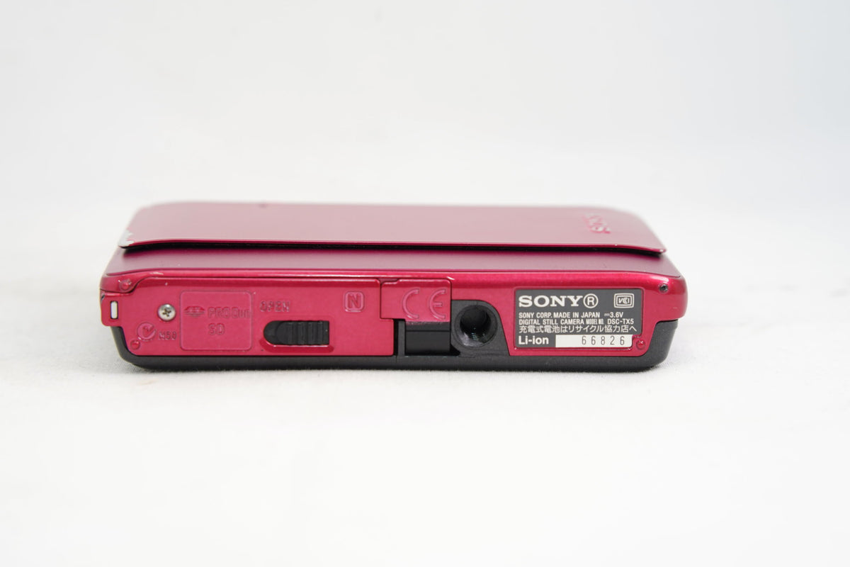 SONY Cyber-shot DSC-TX5 レッド